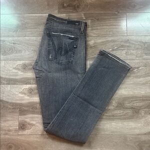 Citizens Of Humanity Gray Straight Leg Jeans